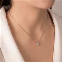 Collana Mirco Visconti Donna in Oro bianco Diamante BG232/40 - BG232/40